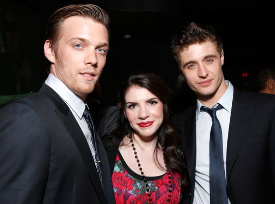 Jake Abel, Stephenie Meyer, Max Irons Jake Abel, Stephenie Meyer, Max Irons